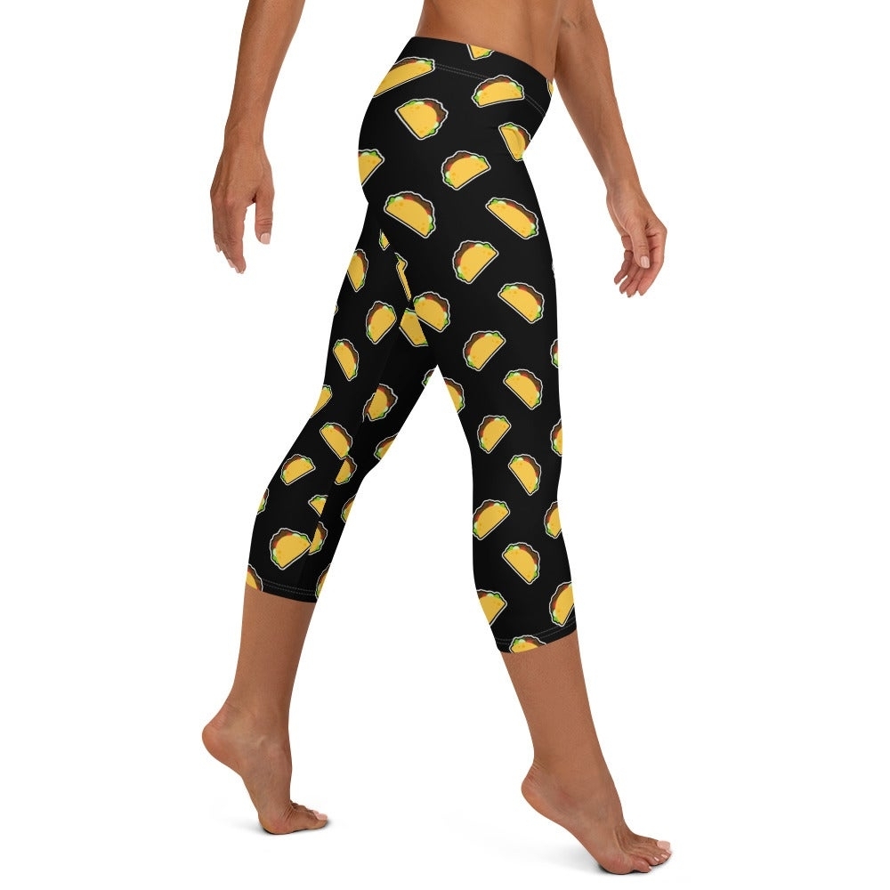 Taco Print Leggings (READ DISCRIPTION)
